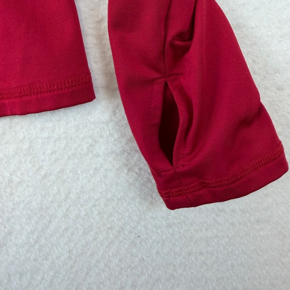 Cavallo Ruby Red Equestrian Base‎ Layer Top Cowl Neck Long Sleeve Women Size 8 - Picture 11 of 12